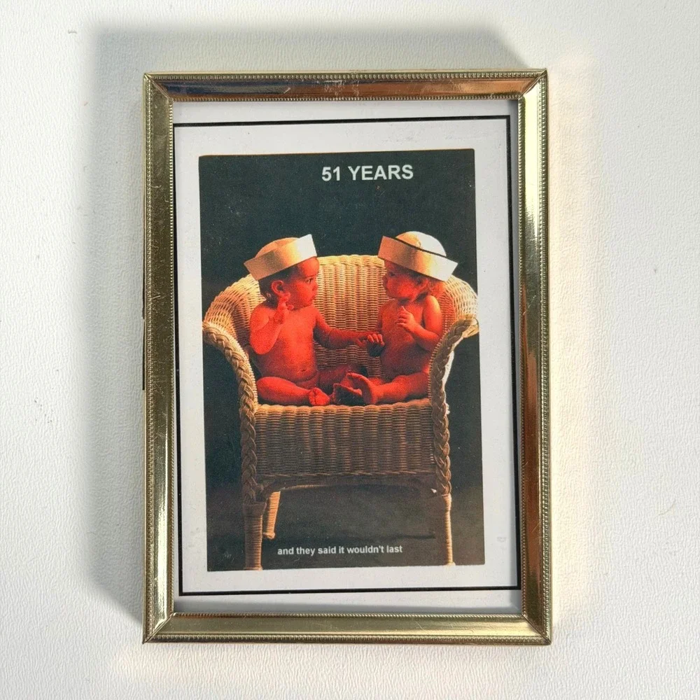 Vintage Brass Picture Frame 3x5 Gold Beaded Ornate Cottagecore Art Deco Gallery